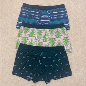 Lot of 3--ORIGINAL USE Men's Boxer Briefs Underwear NWOT Size S